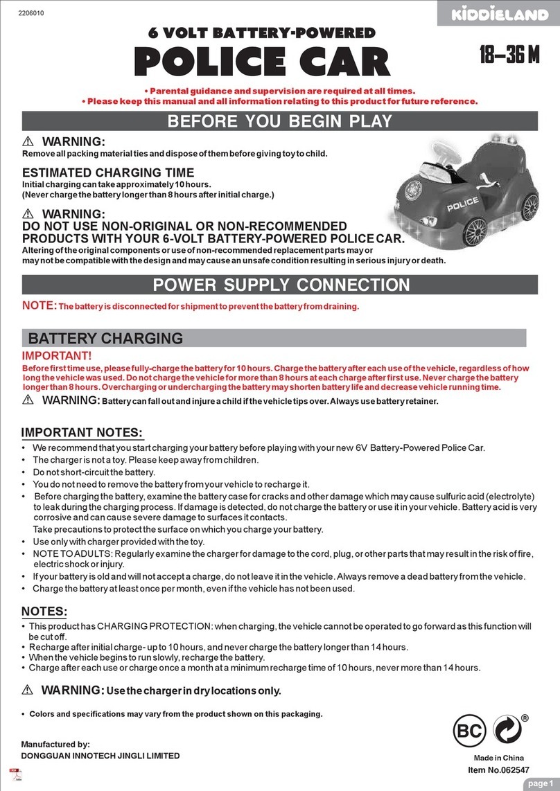 Innotech KIDDIELAND 062547 User manual