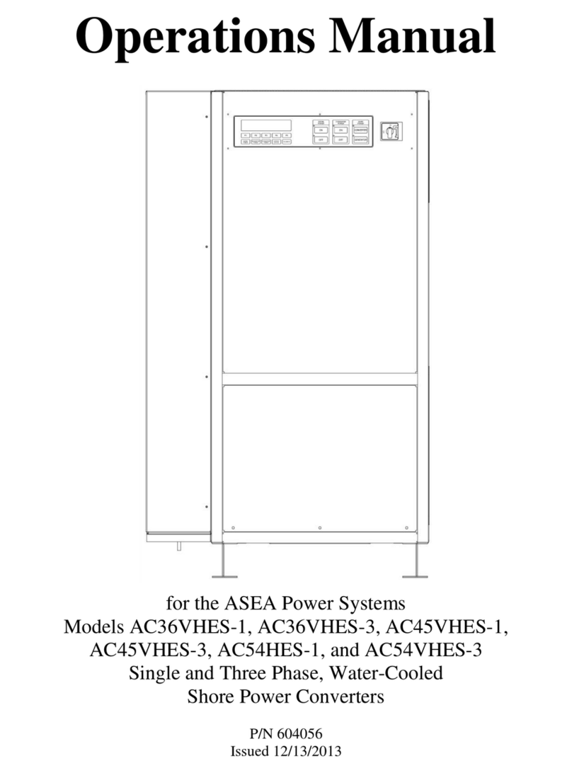 ASEA AC36VHES-1 Operation manual