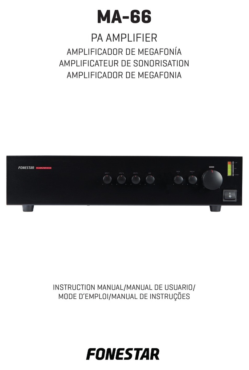 FONESTAR MA-66 instruction manual