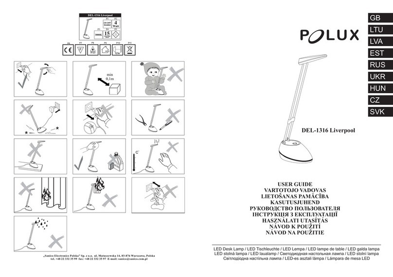 POLUX Liverpool DEL-1316 user guide