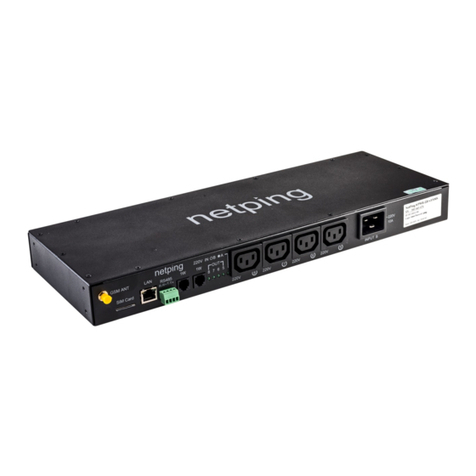 NetPing Uniping server solution v3/SMS user guide