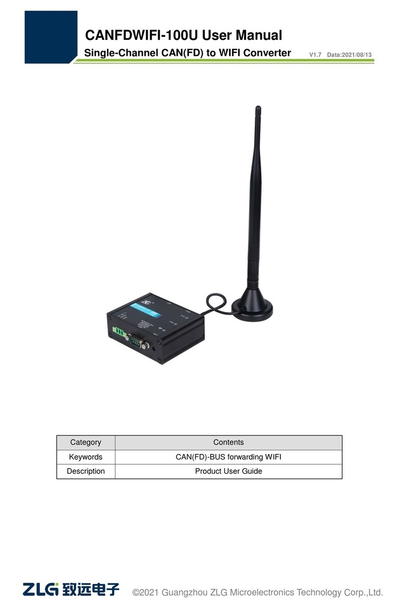 ZLG CANFDWIFI-100U user manual