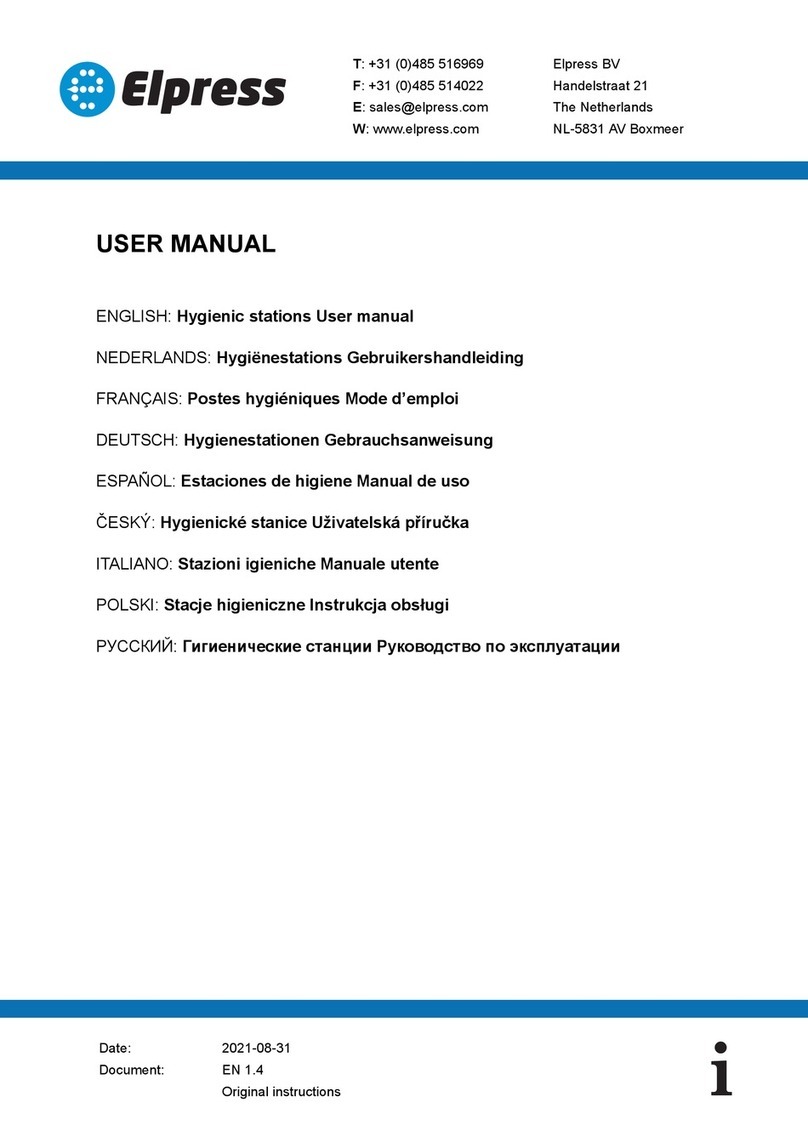 Elpress SANICARE-DYSON user manual