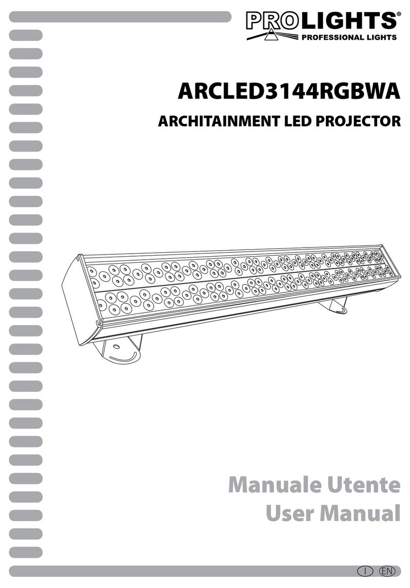 ProLights ARCLED3144RGBWA user manual