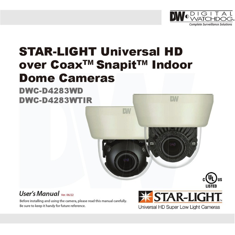 Digital Watchdog STAR-LIGHT DWC-D4283WD user manual