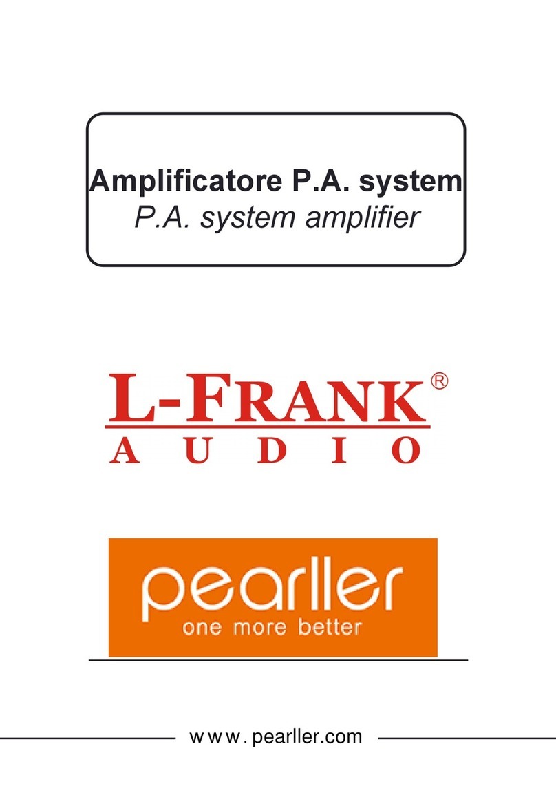 Pearller L-FRANK H Y7240M User manual