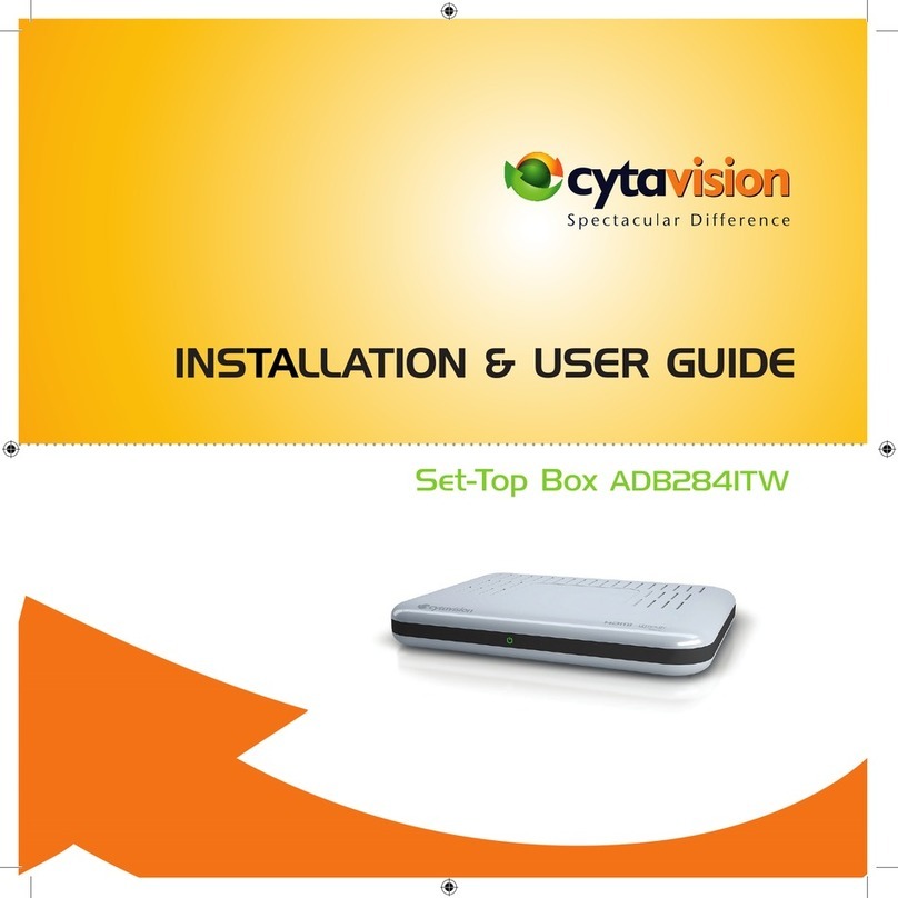 Cytavision ADB2841TW Operation manual