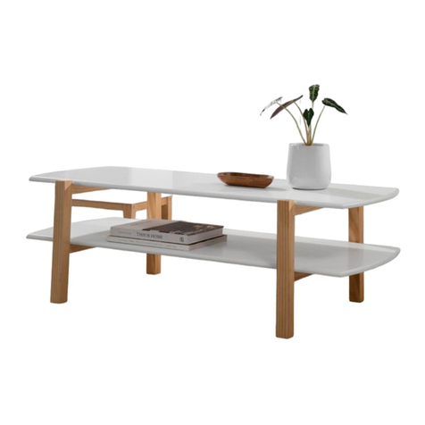Mocka Watson Coffee Table Assembly instructions
