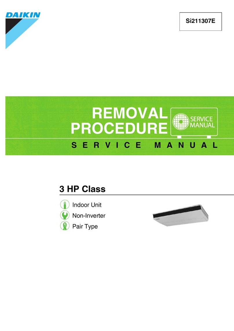 Daikin FHY71FVE Service manual