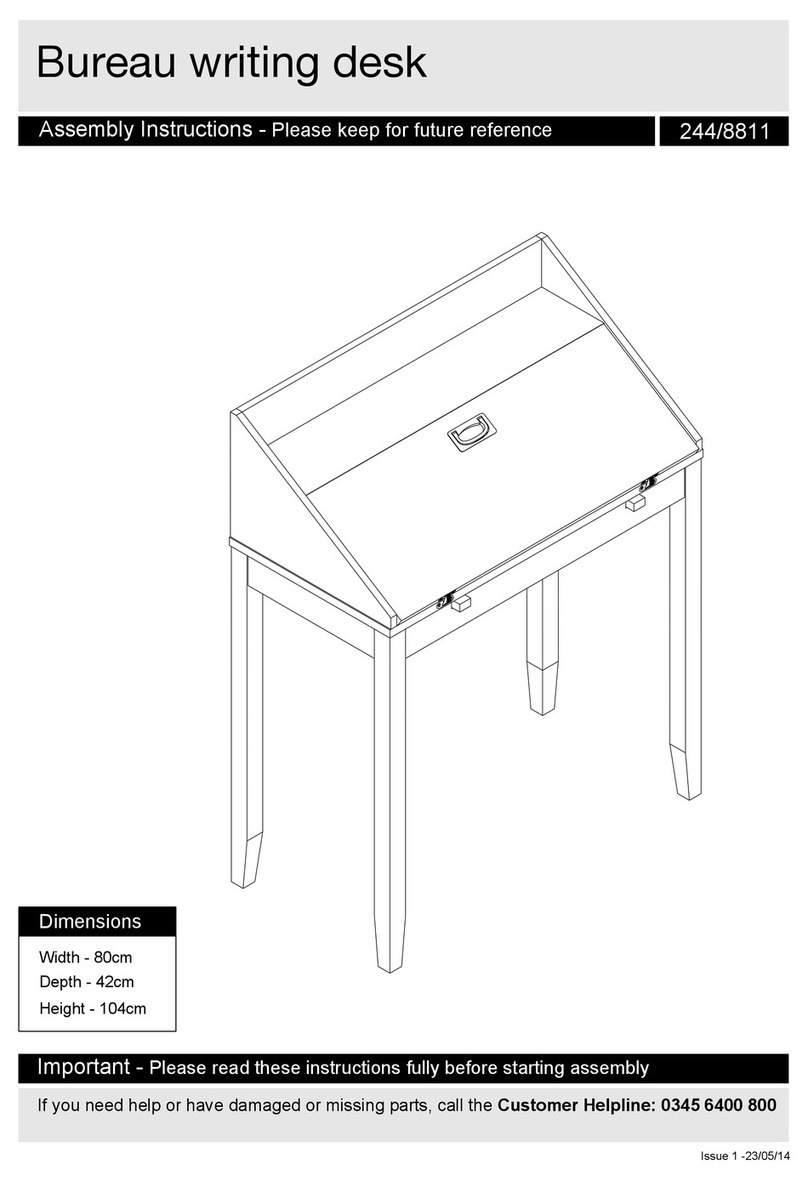 HOME RETAIL GROUP 244/8811 Assembly instructions HOME RETAIL GROUP 244/8811 Assembly instructions