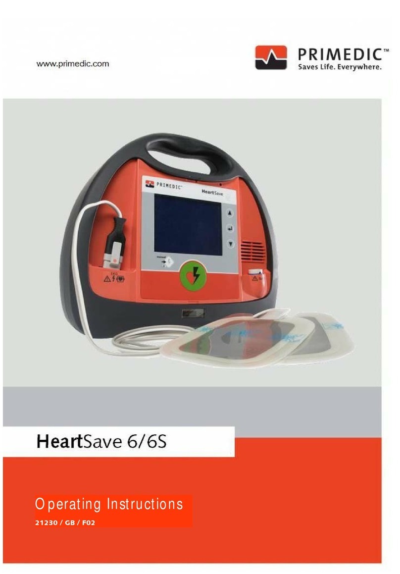 Primedic HeartSave 6 operating instructions