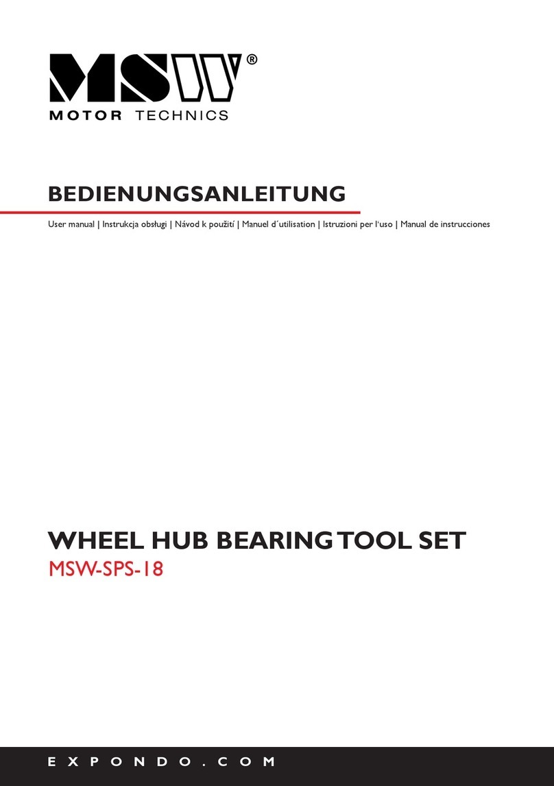 MSW Motor Technics MSW-SPS-18 User manual