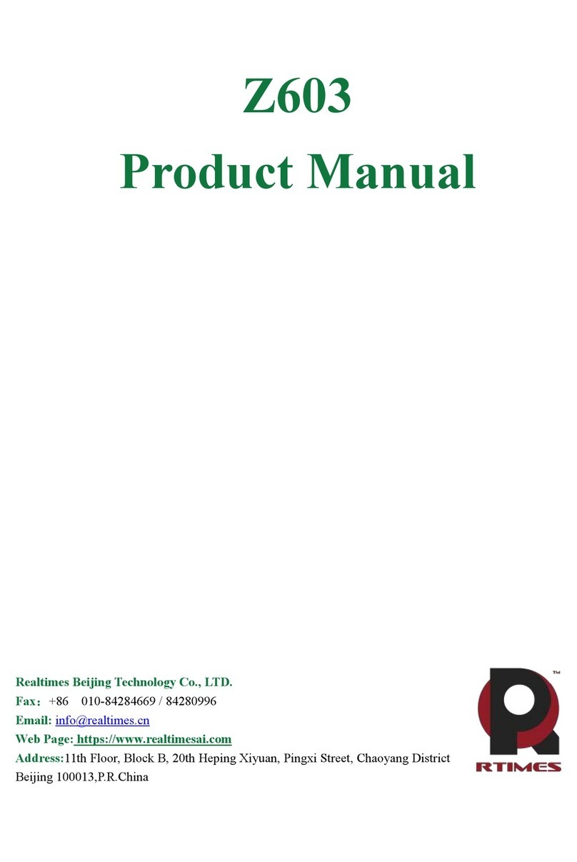 RTimes Z603 User manual
