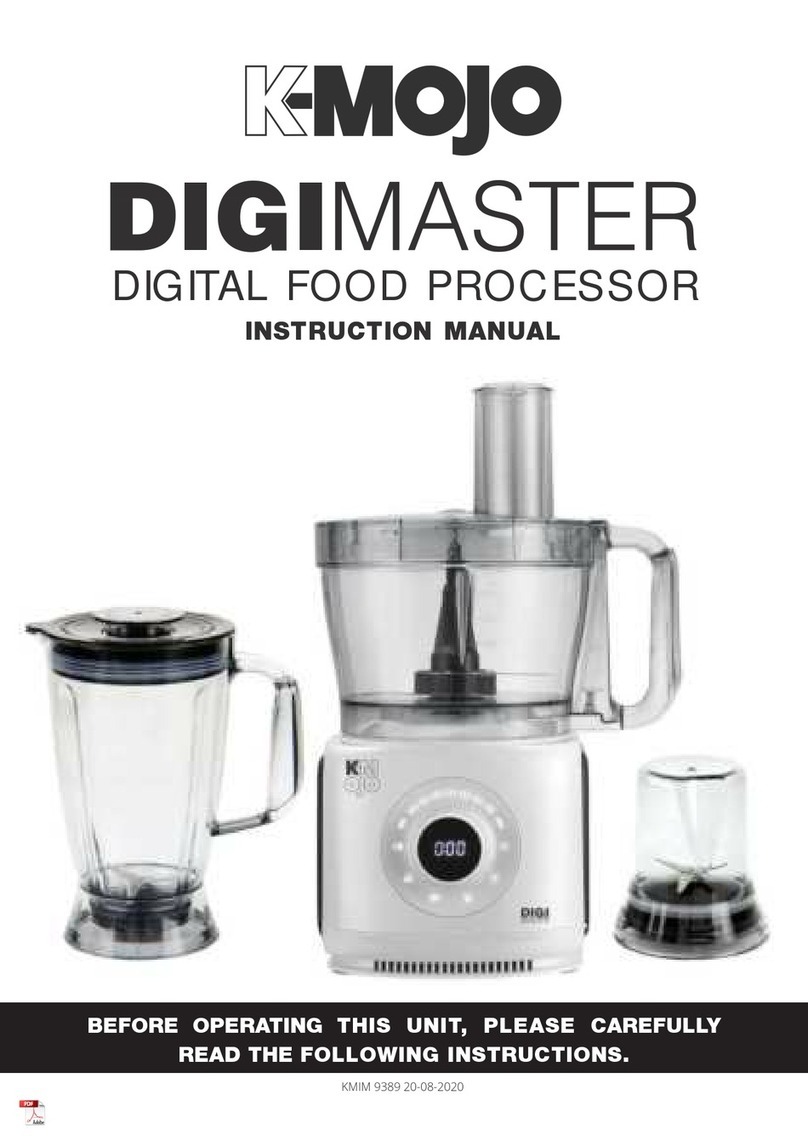 k-mojo DIGIMASTER instruction manual
