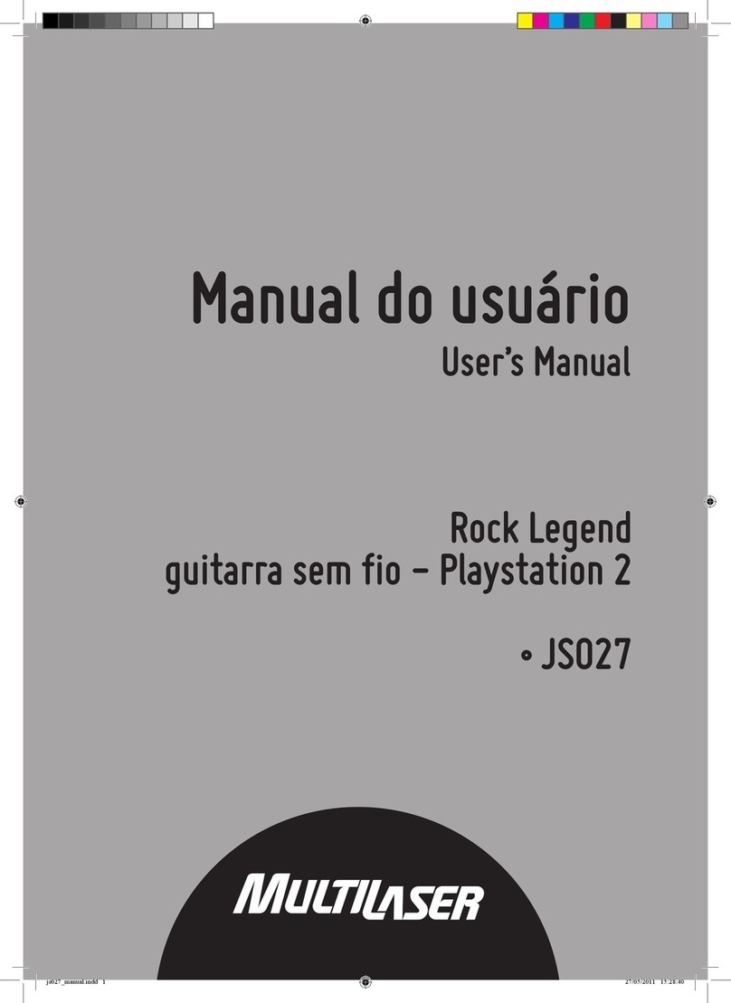 Multilaser Rock Legend JS027 user manual