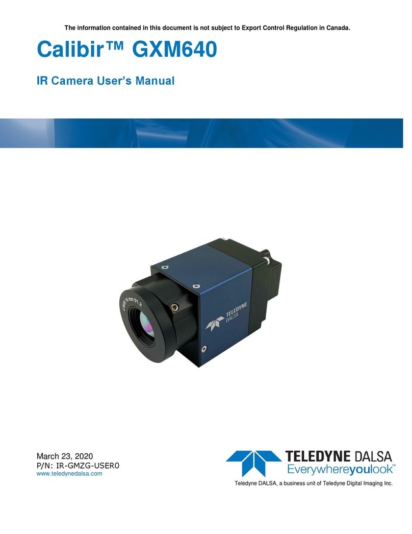 Dalsa Calibir GXM640 user manual