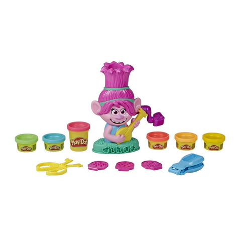 Hasbro Play-Doh DreamWorks Trolls World Tour instructions