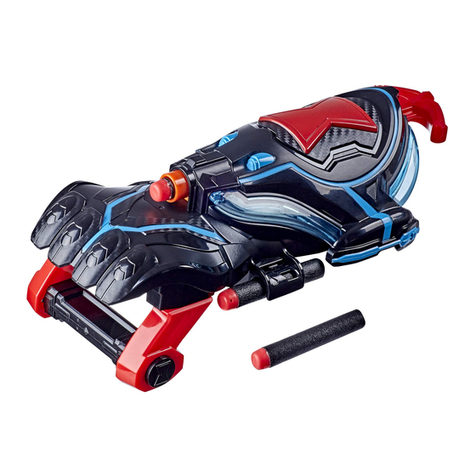 Hasbro NERF Power Moves Marvel Black Widow User manual