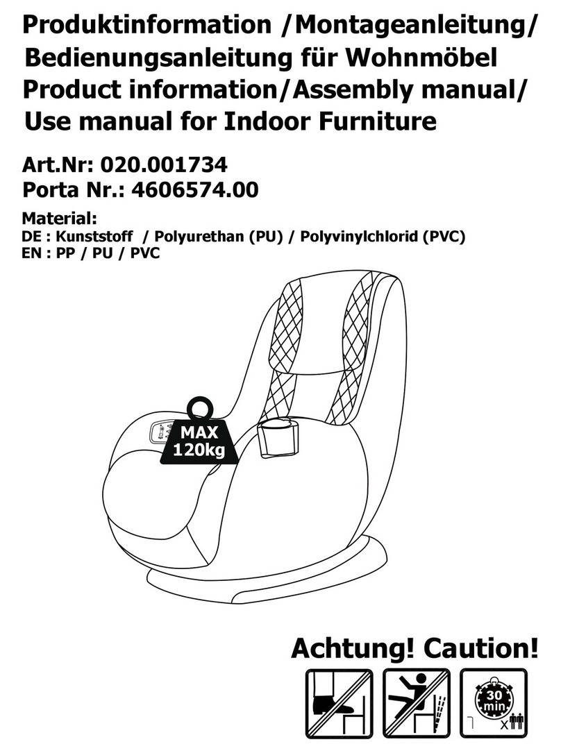 Porta 020.001734 Assembly manual Porta 020.001734 Assembly manual