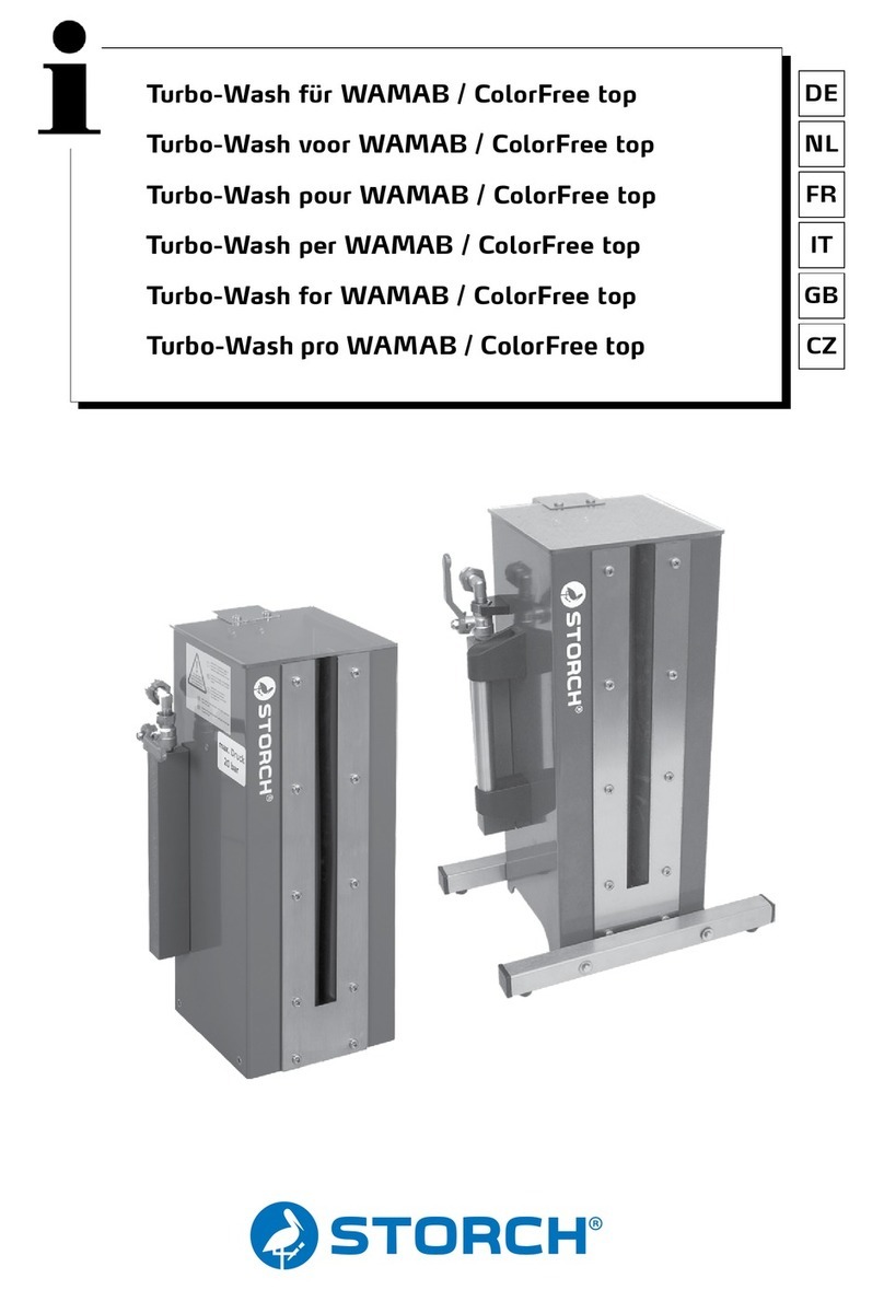 Storch Turbo-Wash for WAMAB operating manual