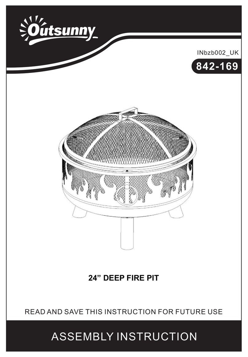 Outsunny 842-169 Assembly instruction