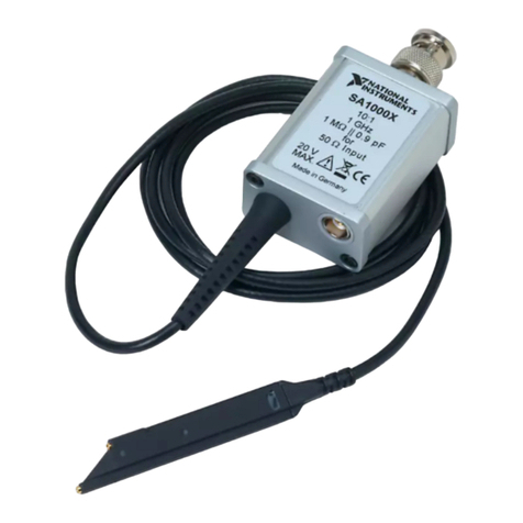National Instruments SA1000X User manual