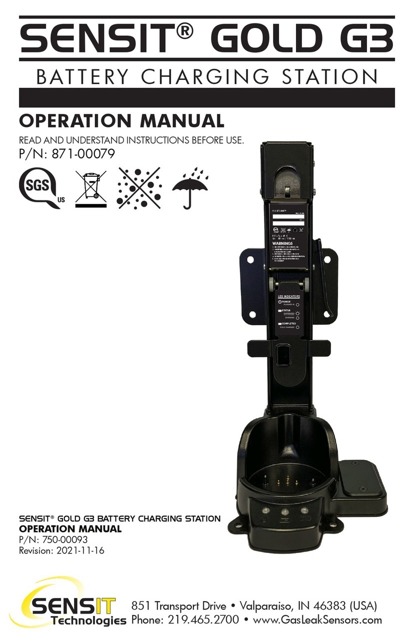 SENSIT Technologies GOLD G3 User manual
