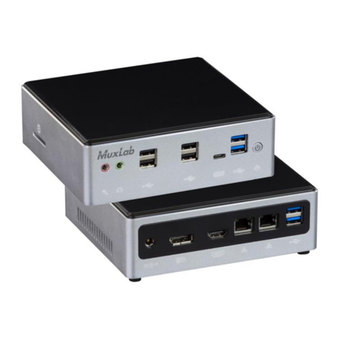 MuxLab MuxMeet Mini-PC-1 Operation manual