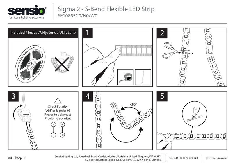 Sensio Sigma 2 quick start guide