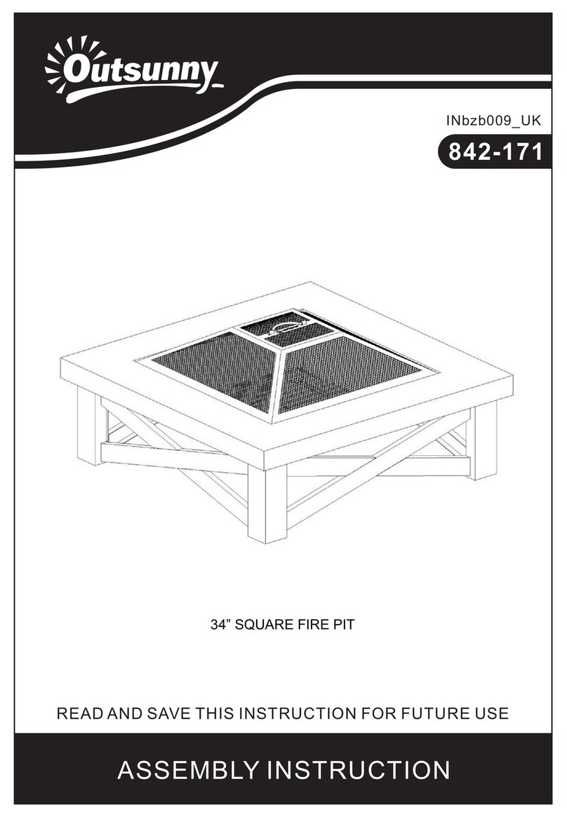 Outsunny 842-171 Assembly instruction