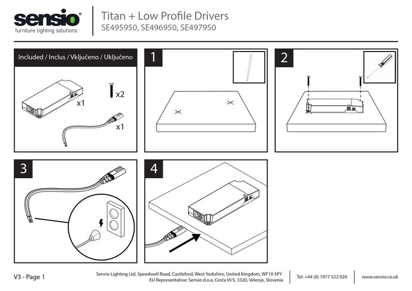 Sensio Titan Plus User manual
