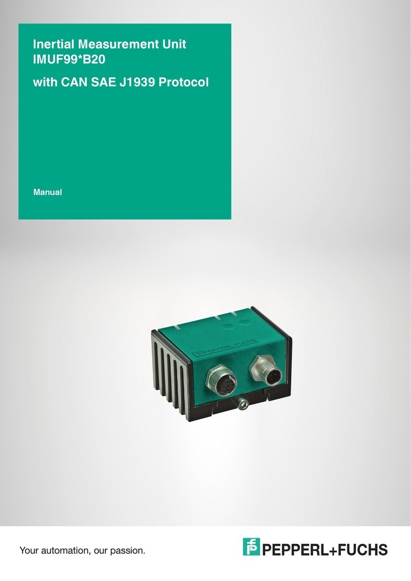 Pepperl+Fuchs IMUF99 B20 Series User manual