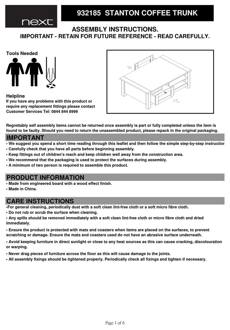 Next STANTON 932185 User manual