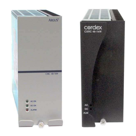 Argus ALPHA OUTBACK ENERGY Cordex 48-1kW instruction manual Argus ALPHA OUTBACK ENERGY Cordex 48-1kW instruction manual