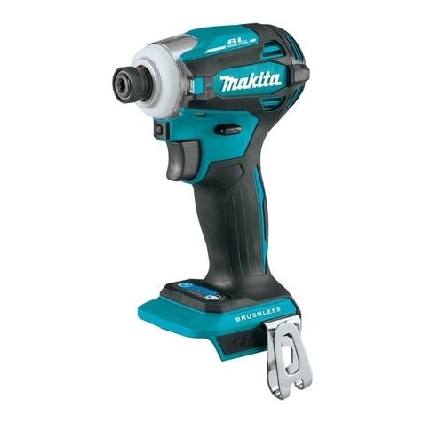 Makita XDT19 User manual Makita XDT19 User manual