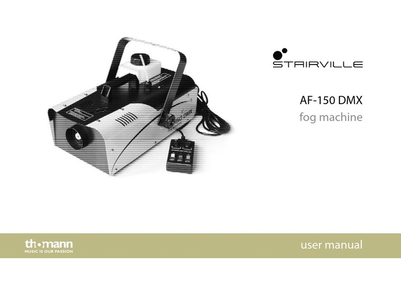 thomann STARVILLE AF-150 DMX user manual