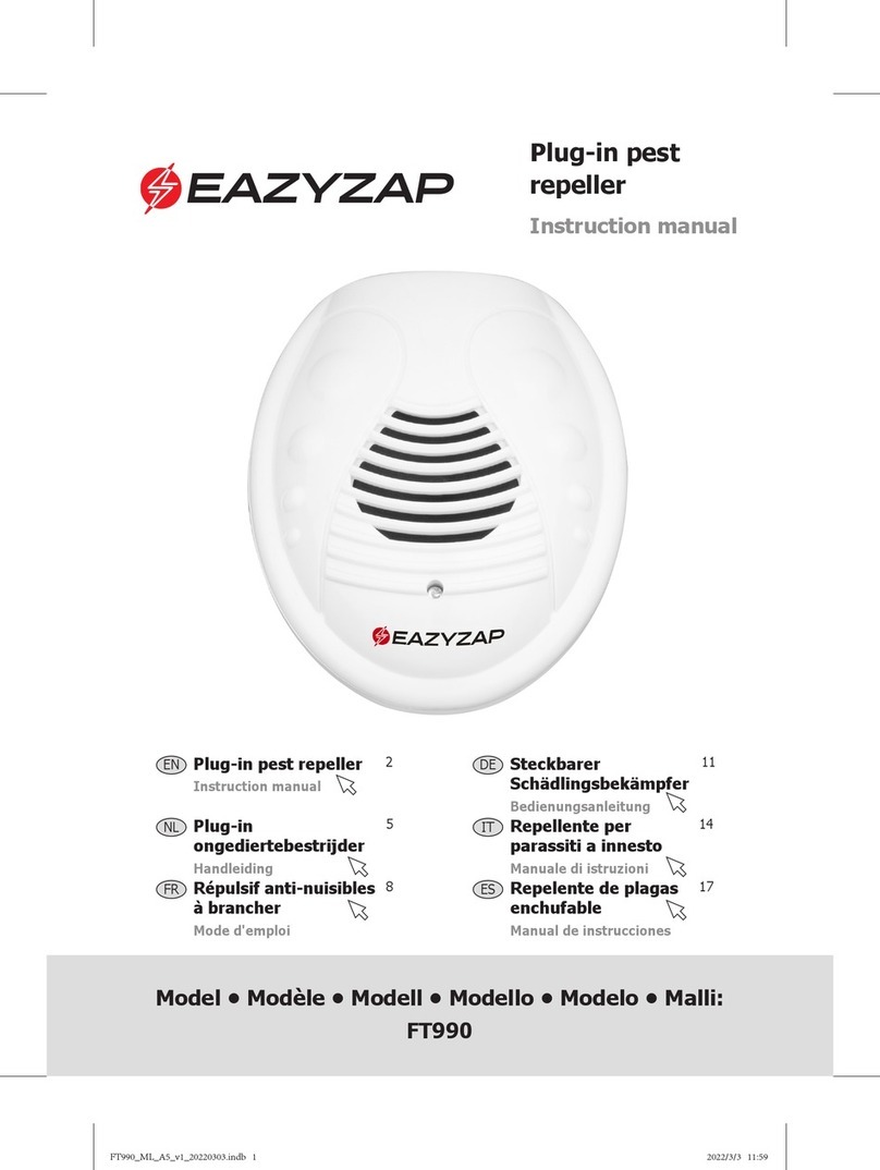 Eazyzap FT990 instruction manual