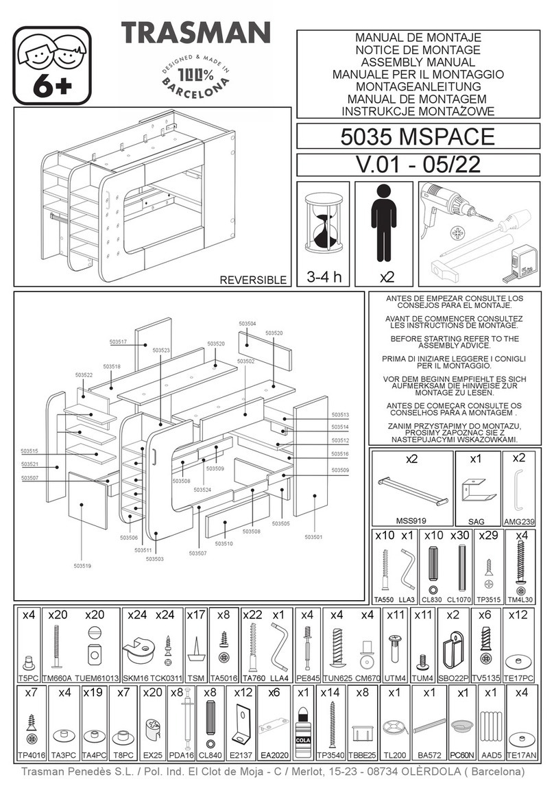 Trasman Graham MSPACE 5035 Assembly manual