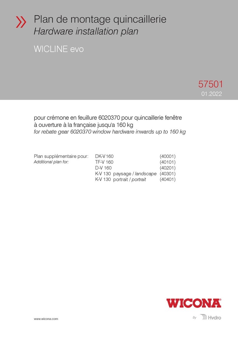 Hydro WICONA WICLINE evo Manual