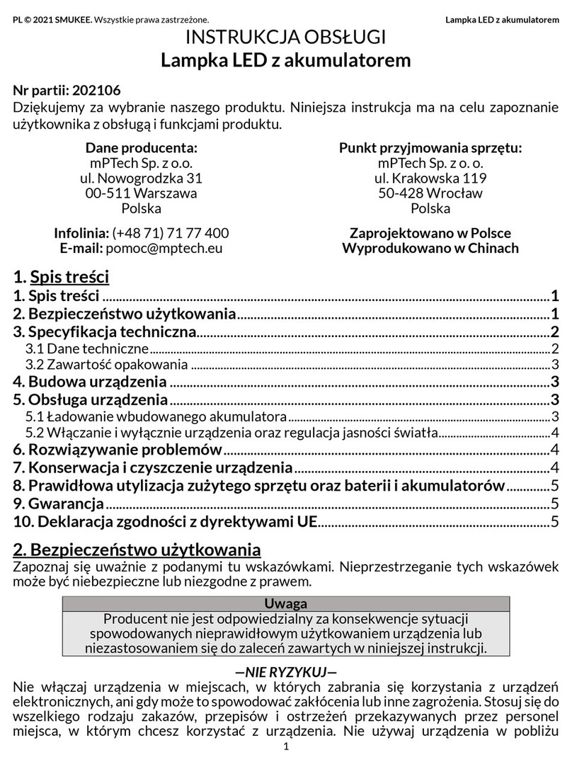 SMUKEE OW-400112 user manual