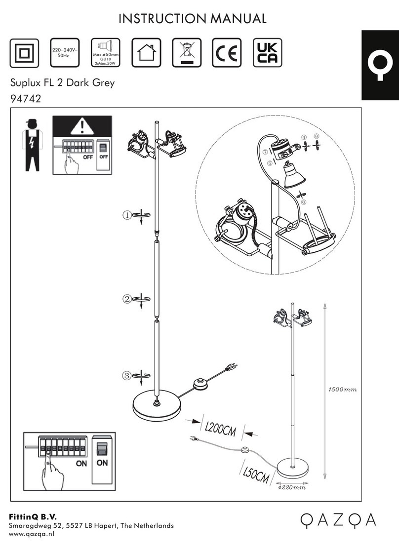 Qazqa Suplux FL 2 User manual