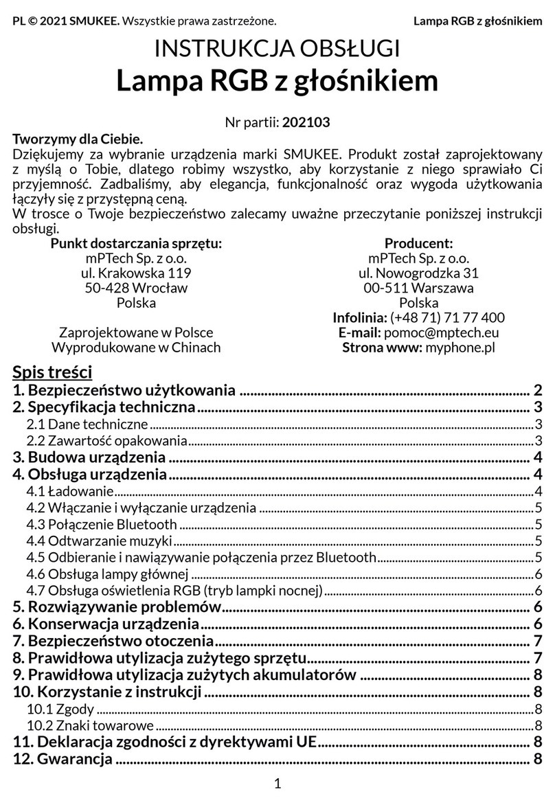 SMUKEE OW-3812 user manual