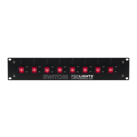 ProLights SWITCH8 user manual