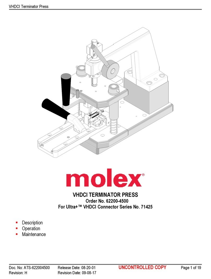 molex VHDCI User manual