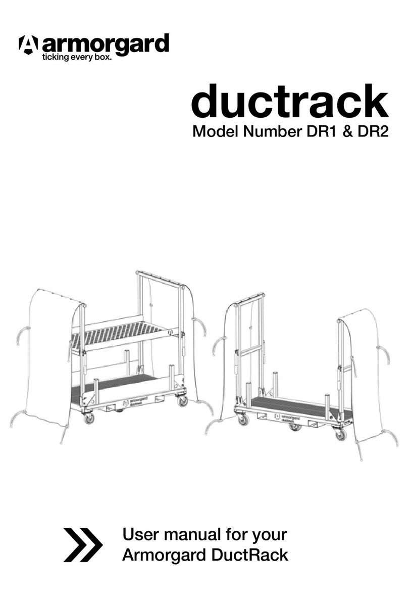 Armorgard ducktrack DR1 user manual
