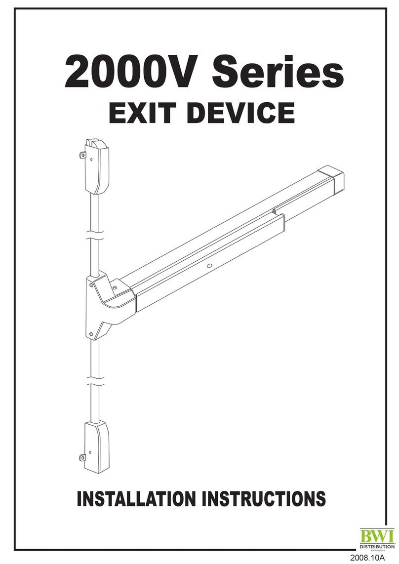 BWI 2000V Series installation instructions BWI 2000V Series installation instructions