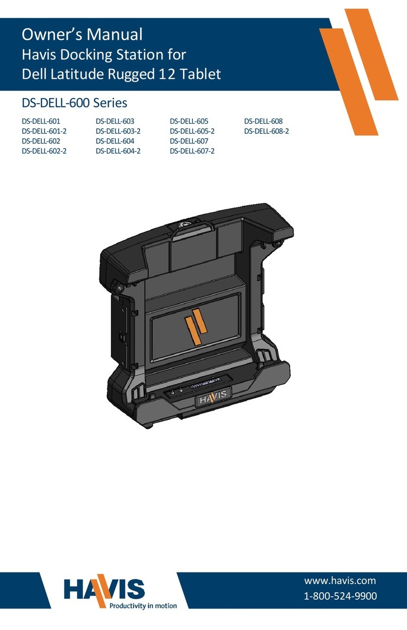 Havis DS-DELL-600 Series owner's manual