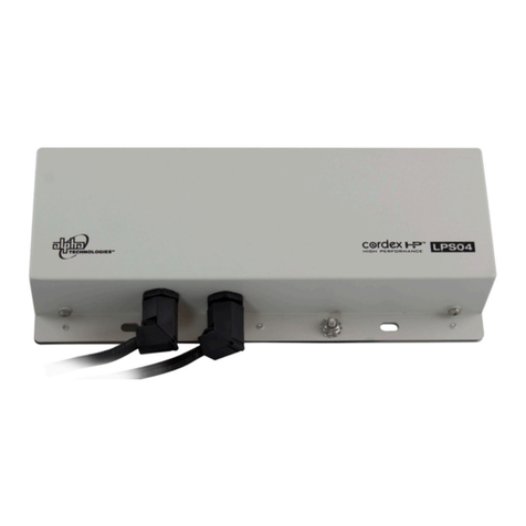 Alpha Technologies ALPHA OUTBACK ENERGY Cordex HP LPS04 Installation & operation manual