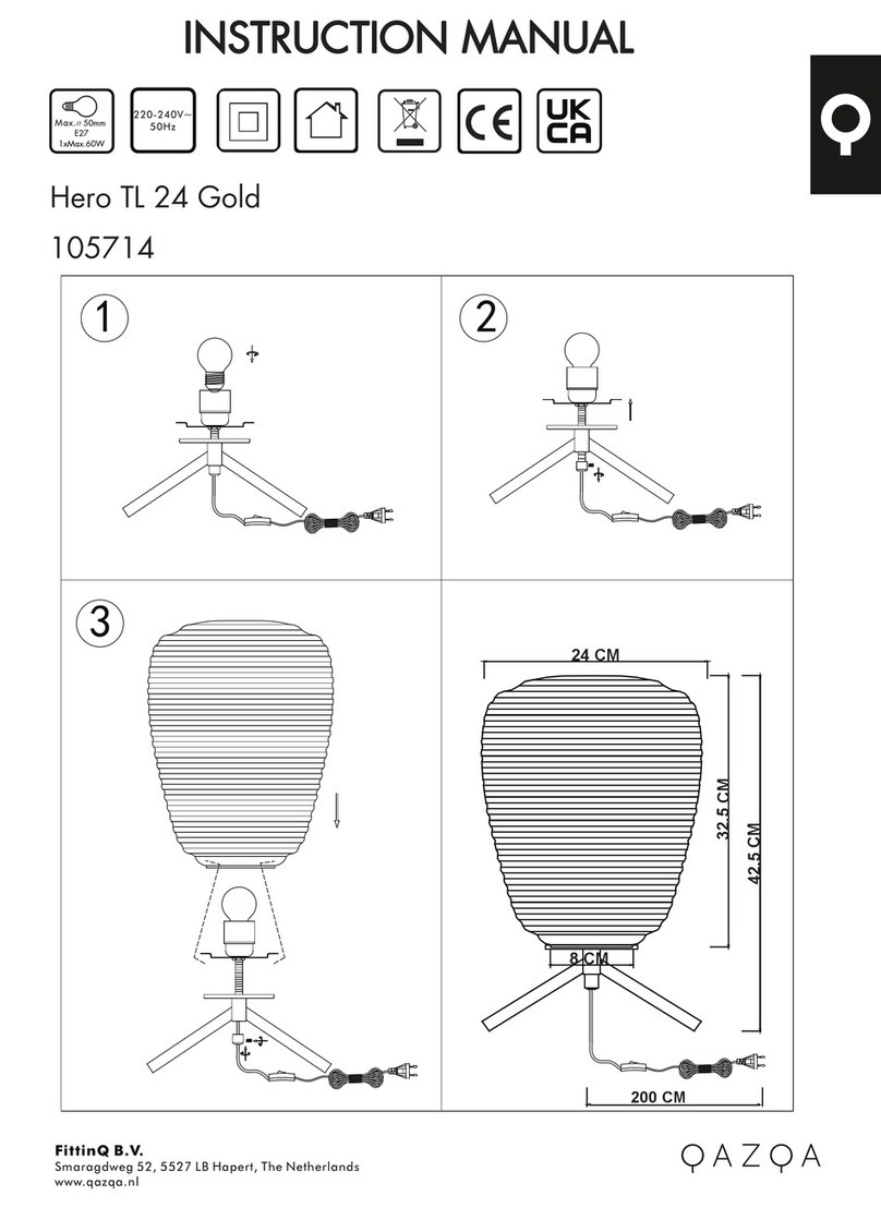 Qazqa Hero TL 24 User manual