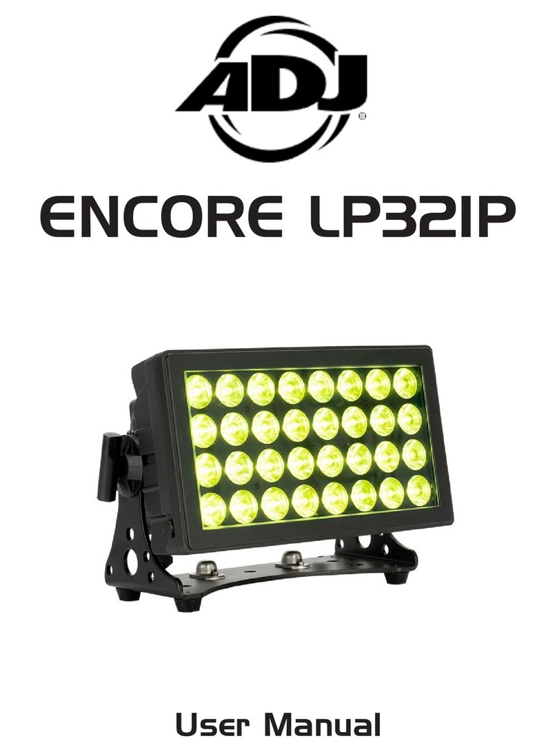 ADJ Encore LP32IP User manual